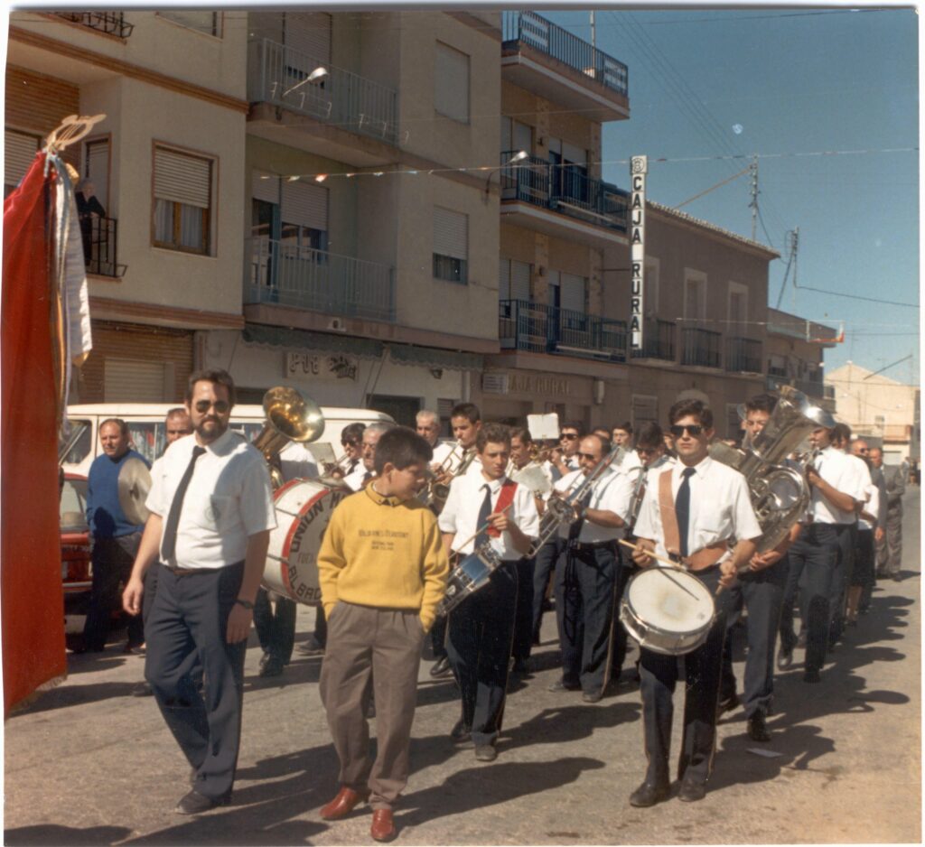 Unión Musical de Fuente-Álamo (Albacete). Bajo la dirección de Vicente Puchol Calvo