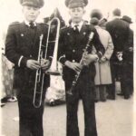 Miembros de la Unión Musical de Fuente-Álamo 1950