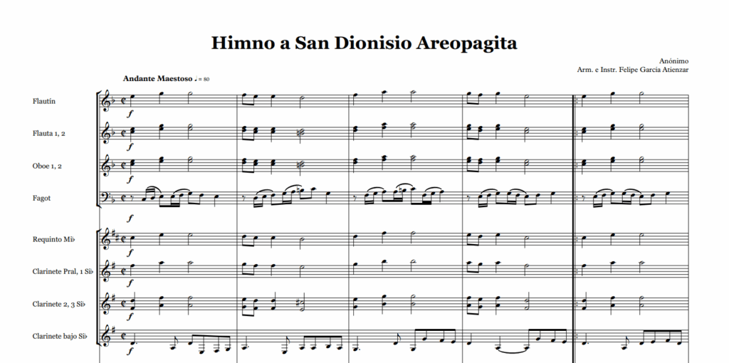 Un Himno Para San Dionisio